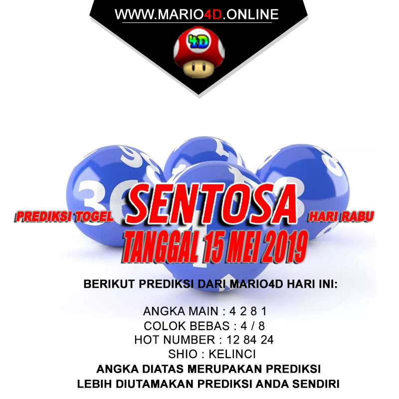 PREDIKSI SENTOSA POOLS 15 MEI