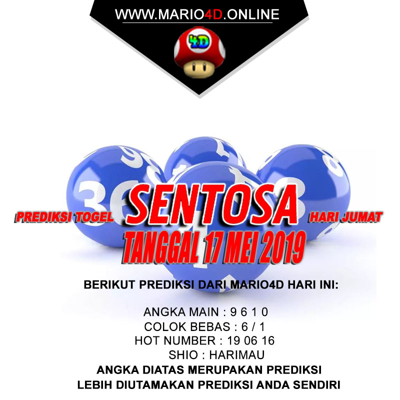 PREDIKSI SENTOSA POOLS 17 MEI