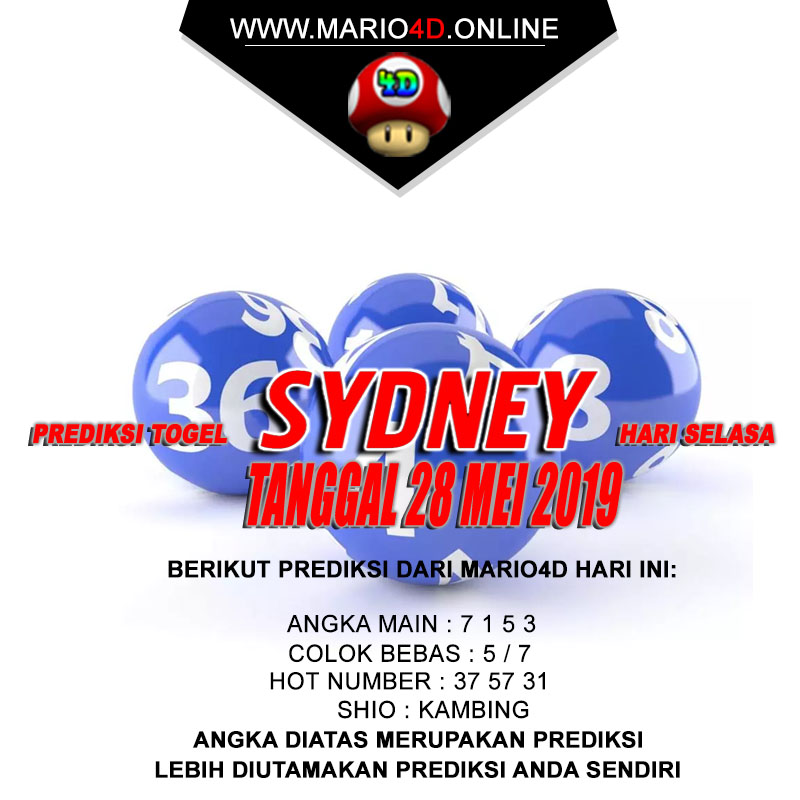 PREDIKSI SYDNEY POOLS 28 MEI