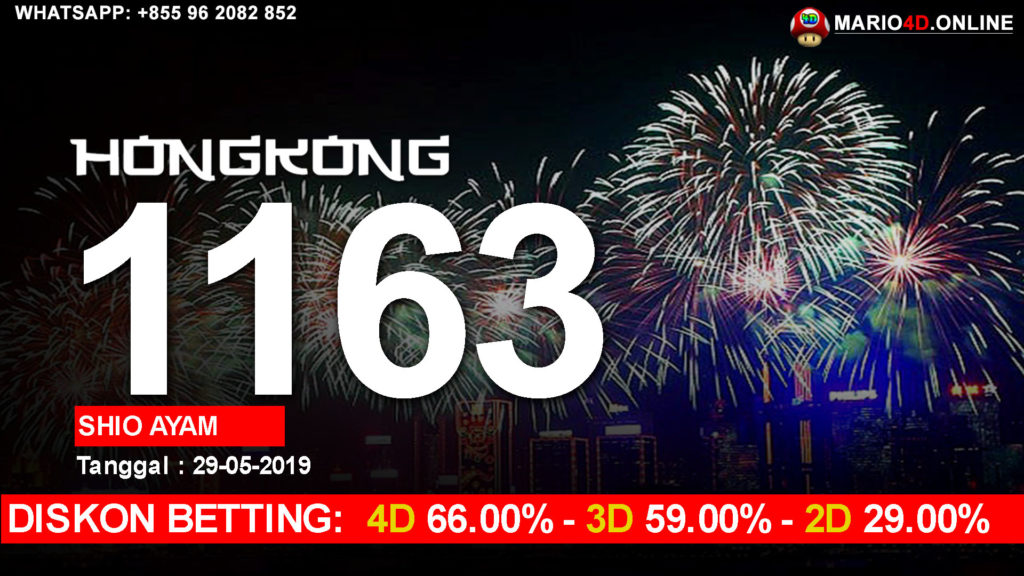 RESULT HONGKONG POOLS 29 MEI