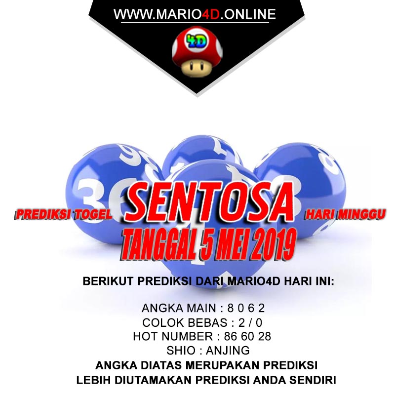 PREDIKSI SENTOSA POOLS 5 MEI