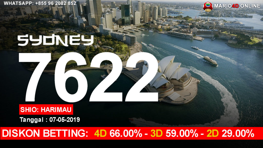 RESULT SYDNEY POOLS 07 MEI 2019