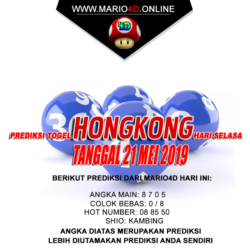 PREDIKSI HONGKONG 21 MEI 2019