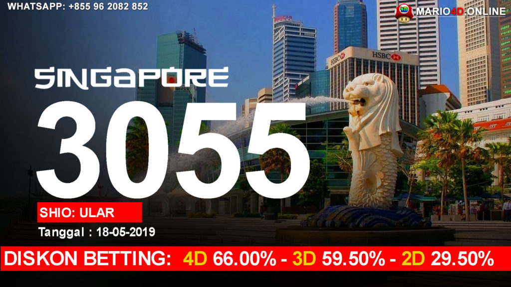 RESUL SINGAPORE POOLS 18 MEI 2019