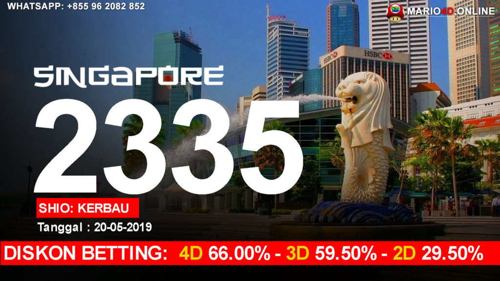 RESULT SINGAPORE POOLS 20 MEI 2019