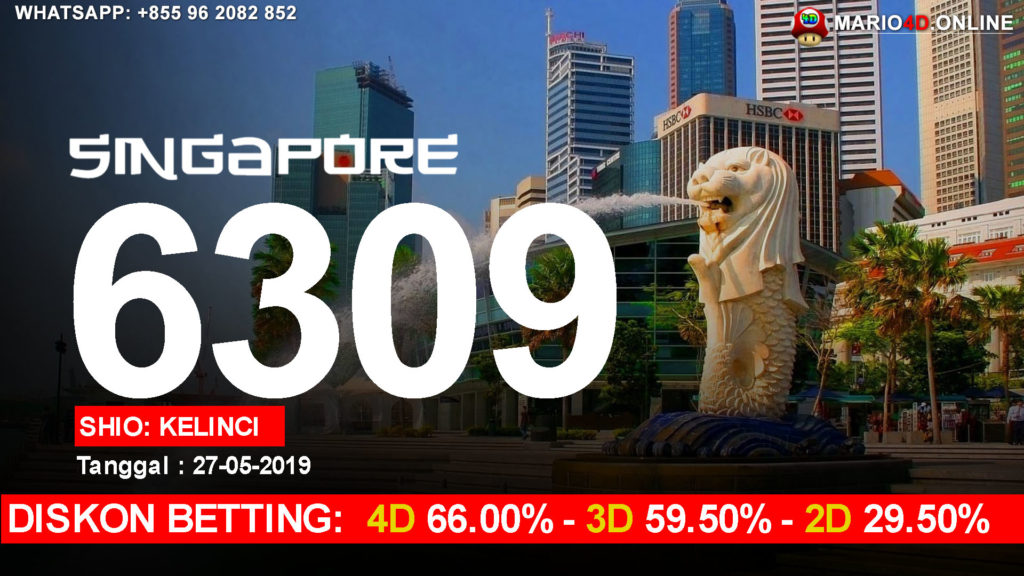 RESULT SINGAPORE POOLS 27 MEI 2019