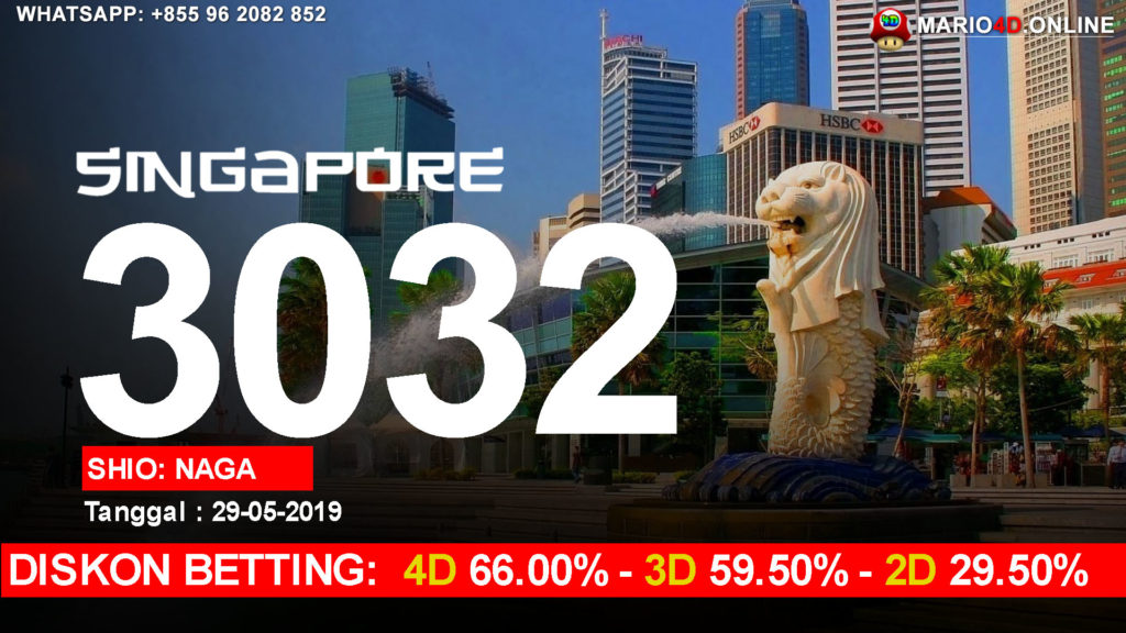 RESULT SINGAPORE POOLS 29 MEI 2019