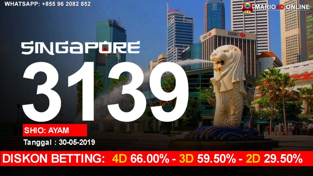 RESULT SINGAPORE POOLS 30 MEI 2019