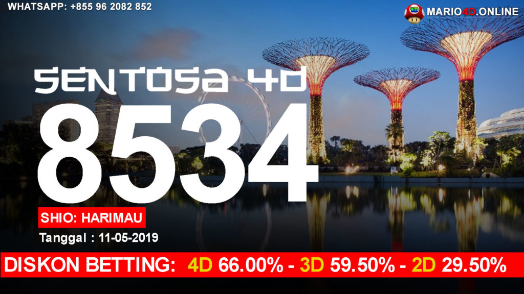 RESULT SENTOSA 11 MEI 2019