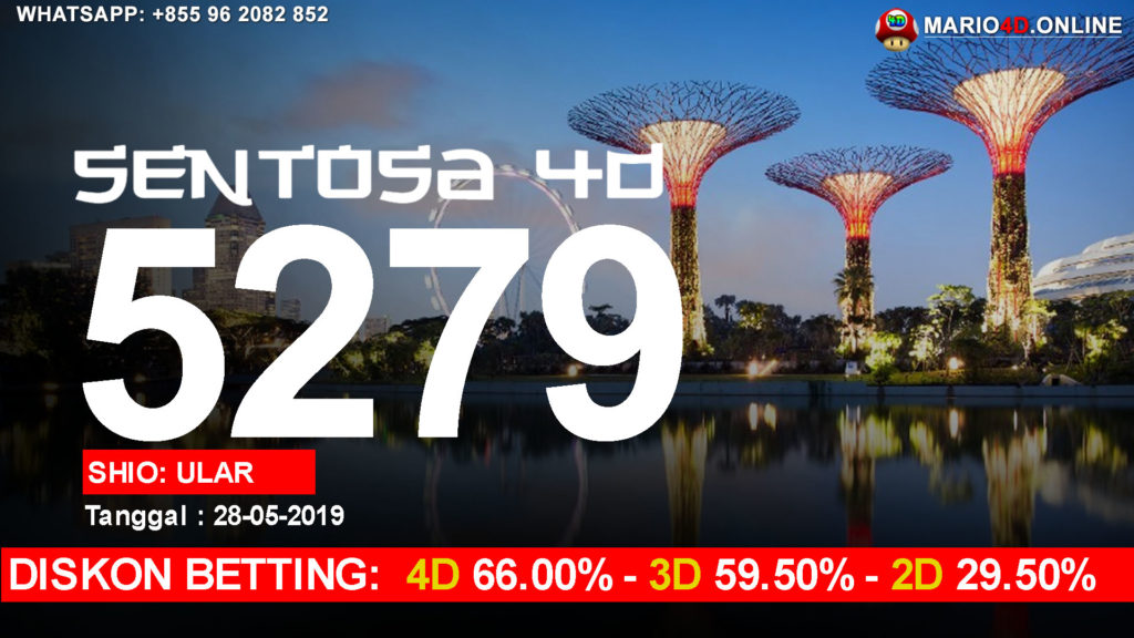 RESULT SENTOSA 28 MEI 2019.