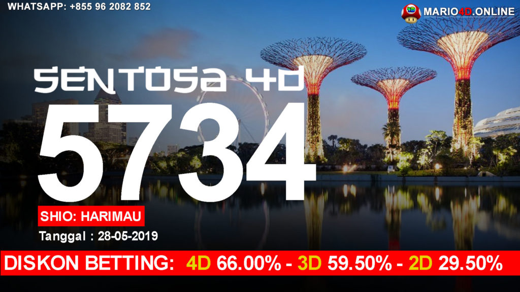 RESULT SENTOSA 31 MEI 2019