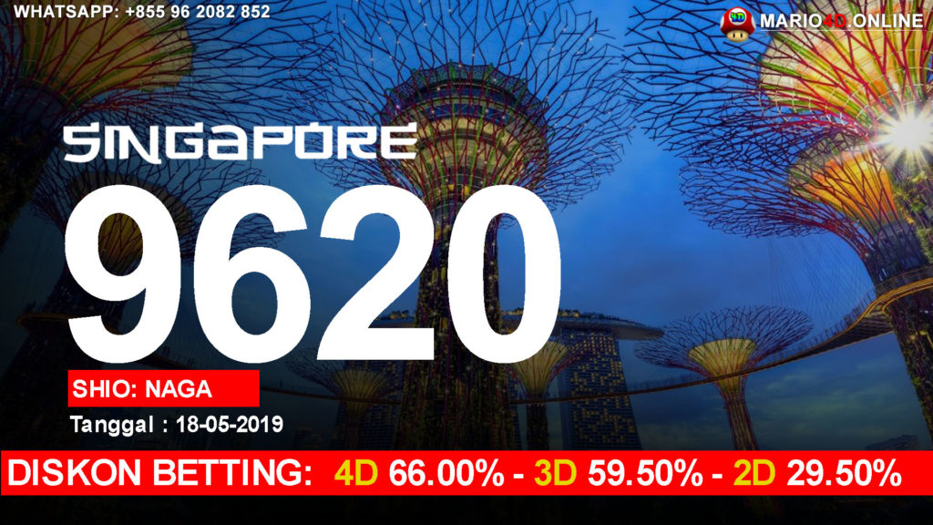 RESULT SENTOSA TOTO POOLS 18 MEI 2019