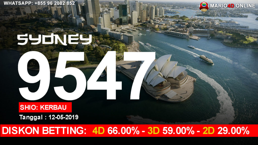 HASIL RESULT SYDNEY POOLS 14 MEI 2019