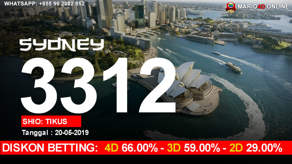 RESULT SYDNEY 20 MEI 2019