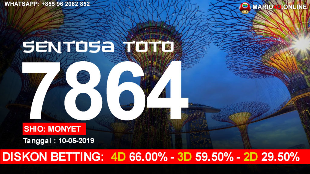 RESULT TOGEL SENTOSA TOTO 10 MEI