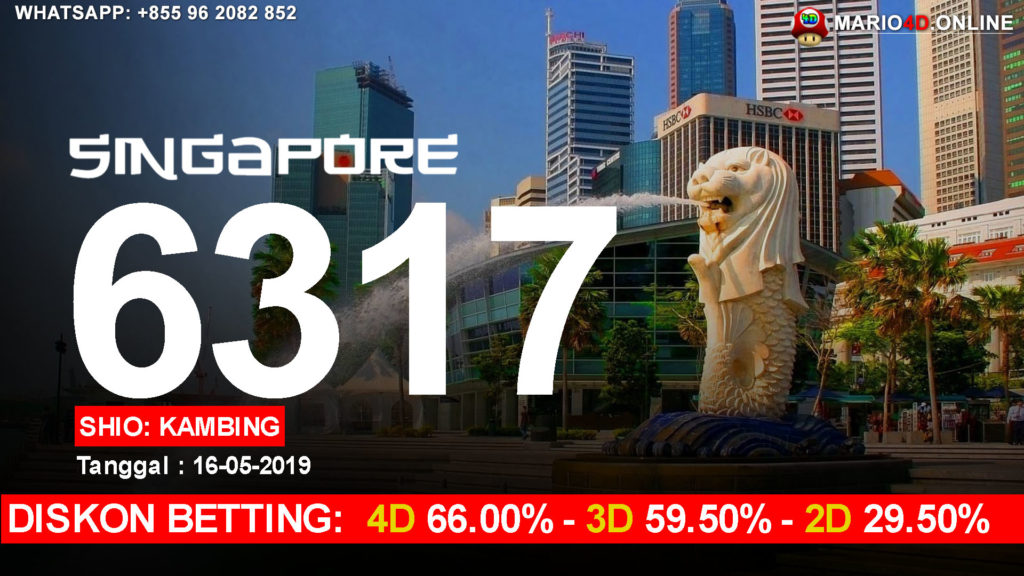 RESULT SINGAPORE POOLS 16 MEI 2019