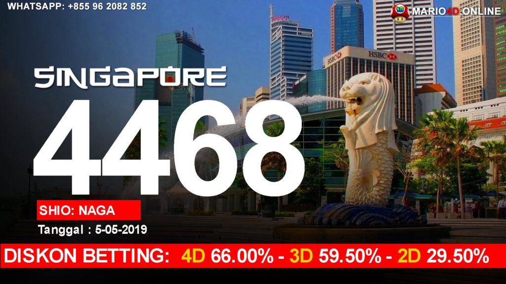 RESULT singapore 5 me 2019i
