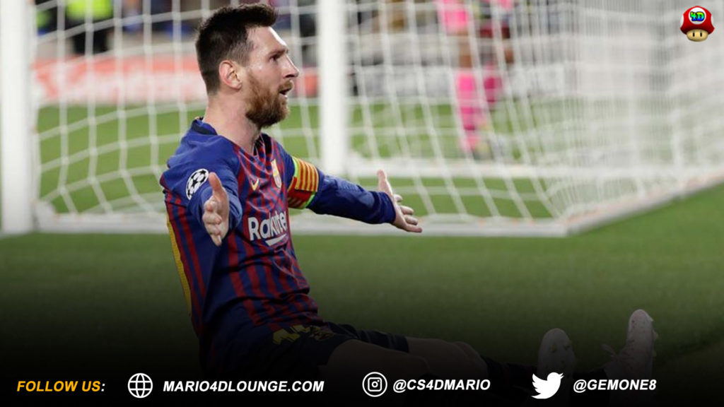 Puja Pemain Barcelona untuk Lionel Messi