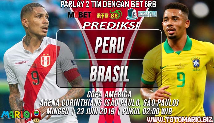 Prediksi Copa America 2019: Peru vs Brasil