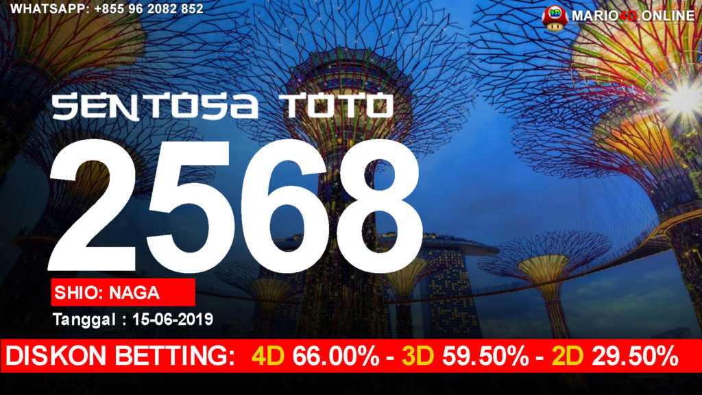 RESULT SENTOSA TOTO POOLS 15 JUNI 2019