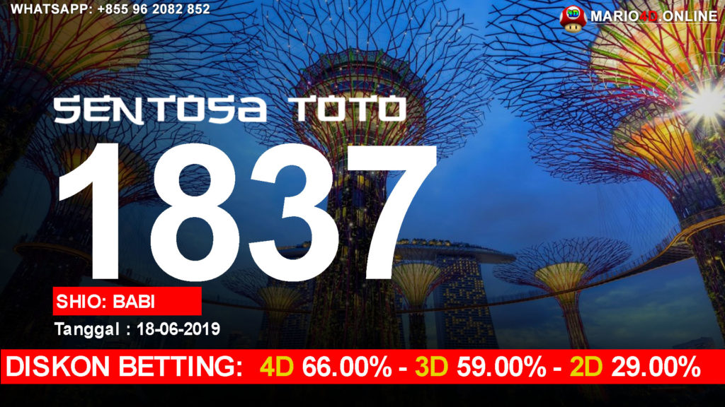 RESULT SENTOSA TOTO POOLS 18 JUNI 2019