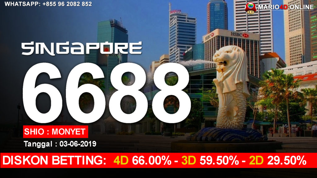 RESULT SINGAPORE POOLS 03 JUNI 2019