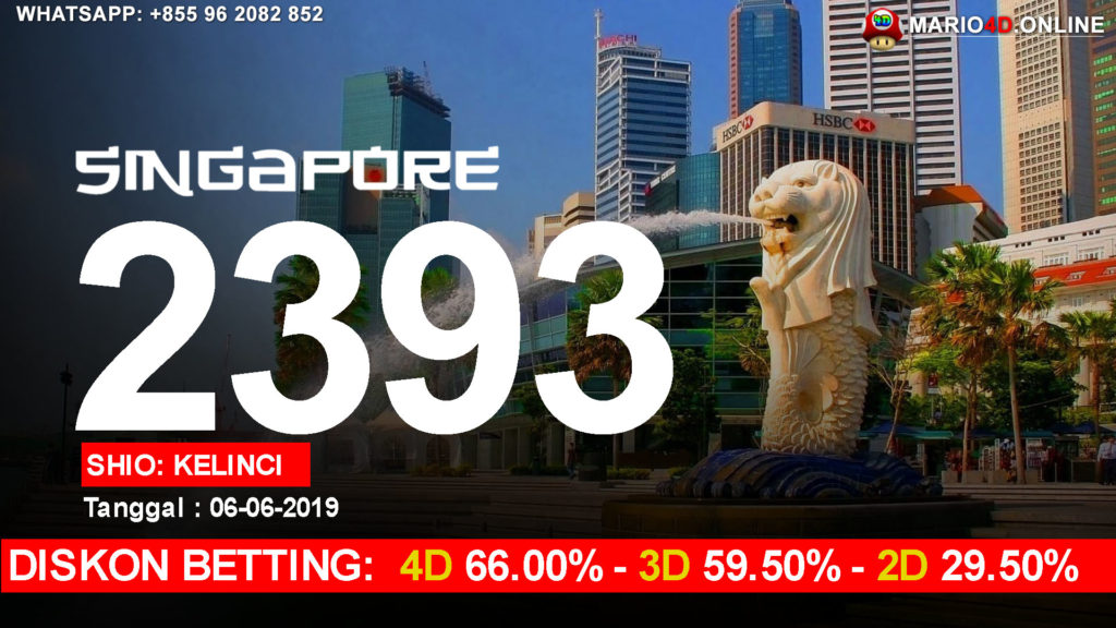 RESULT SINGAPORE POOLS 06 JUNI 2019