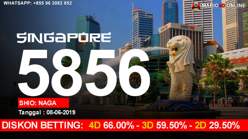 RESULT SINGAPORE POOLS 08 JUNI 2019