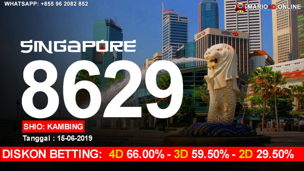 RESULT SINGAPORE POOLS 15 JUNI 2019