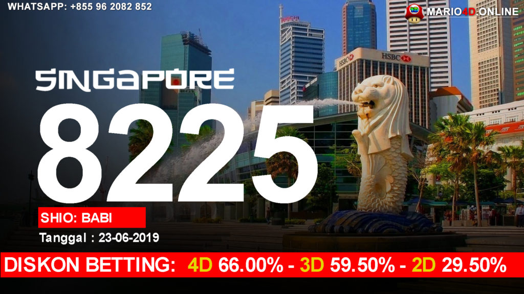 RESULT SINGAPORE POOLS 23 JUNI 2019