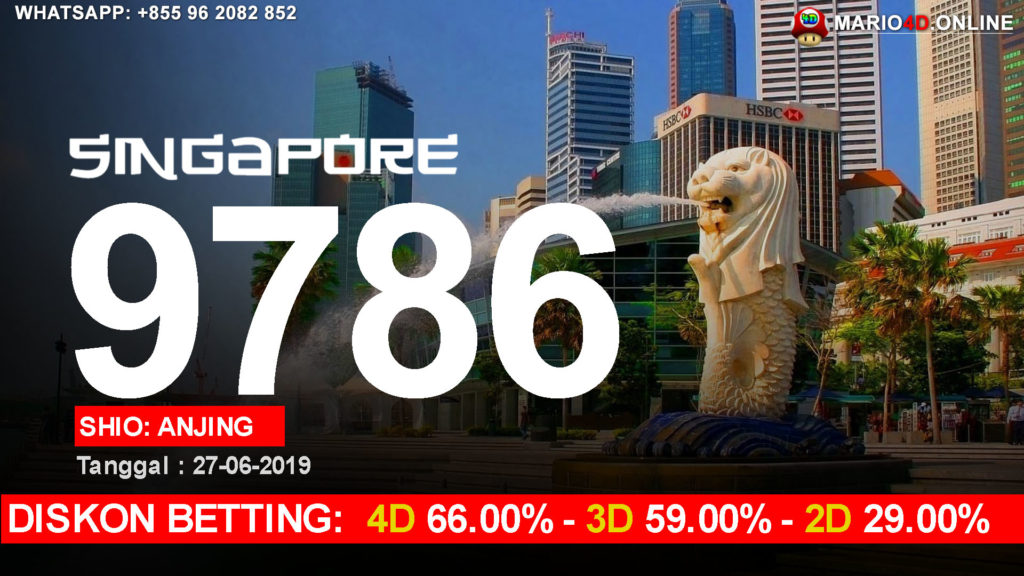 RESULT SINGAPORE POOLS 27 JUNI 2019