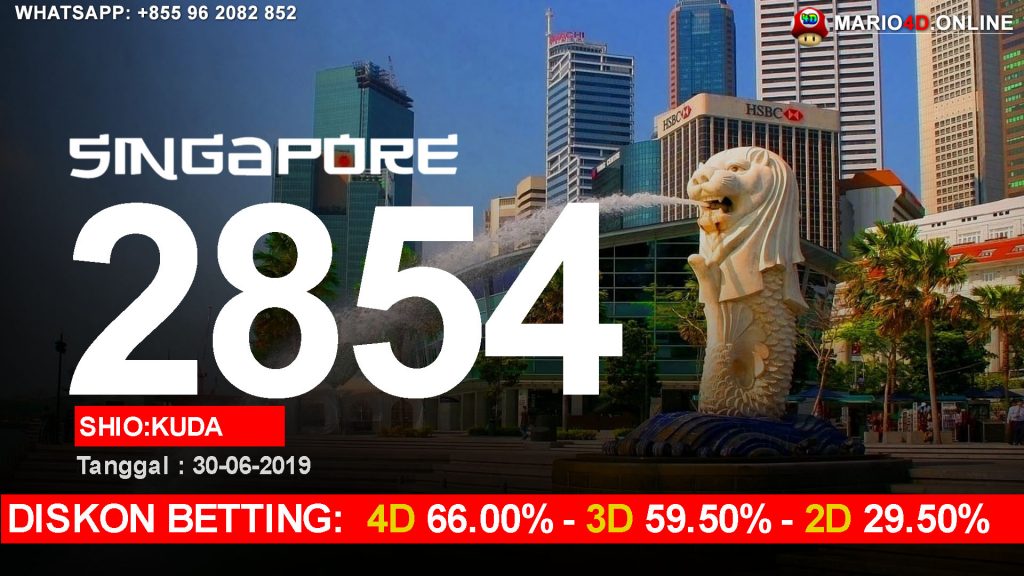 RESULT SINGAPORE POOLS 30 JUNI 2019