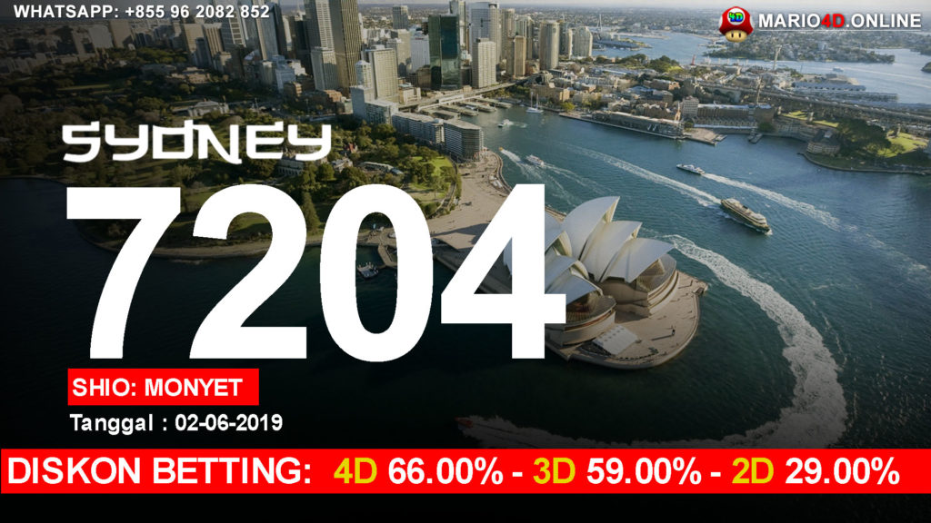 RESULT SYDNEY POOLS 02 JUNI 2019