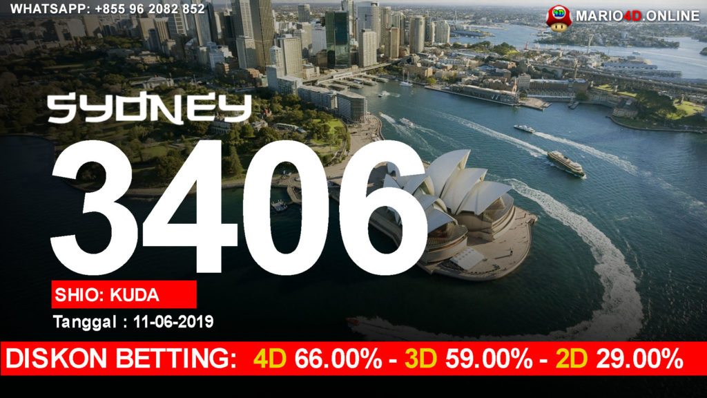 RESULT SYDNEY POOLS 11 JUNI 2019.