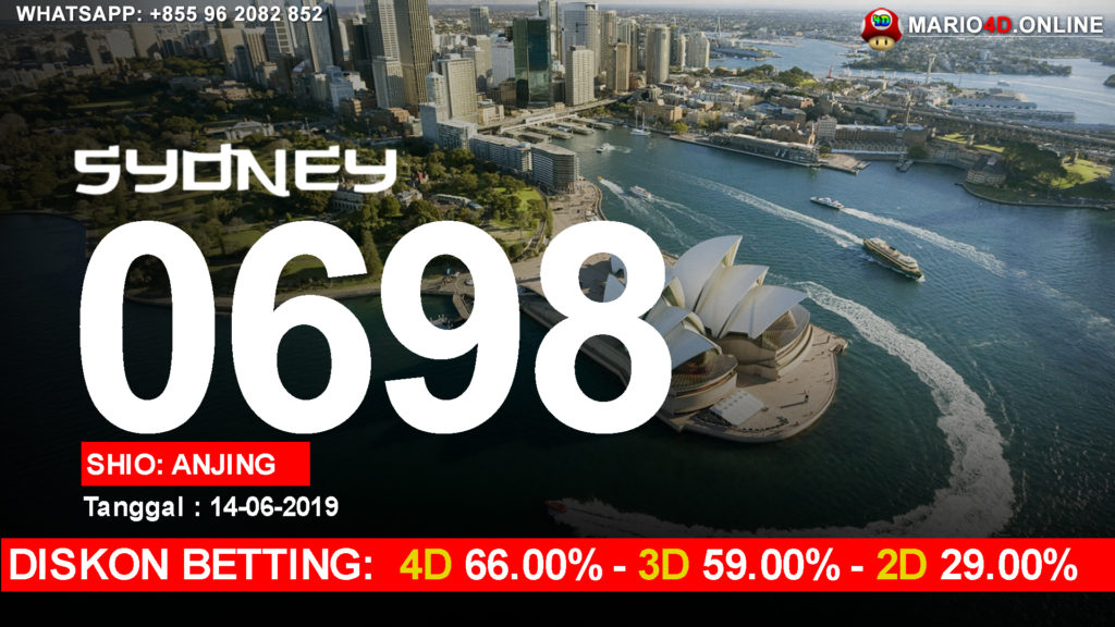 RESULT SYDNEY POOLS 14 JUNI 2019