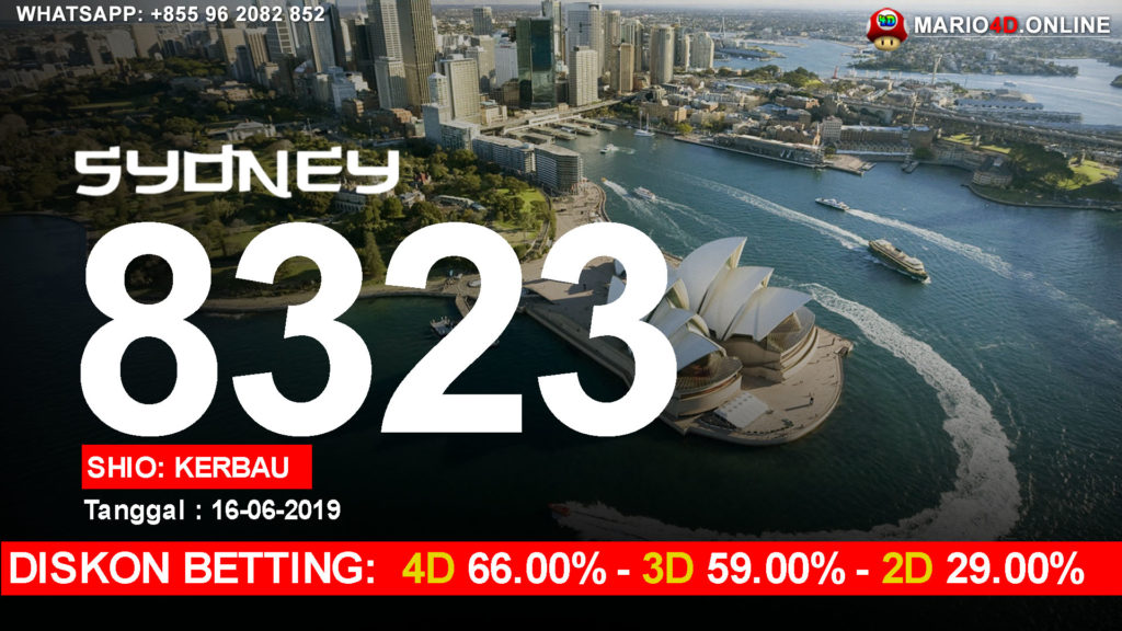 RESULT SYDNEY POOLS 16 JUNI 2019