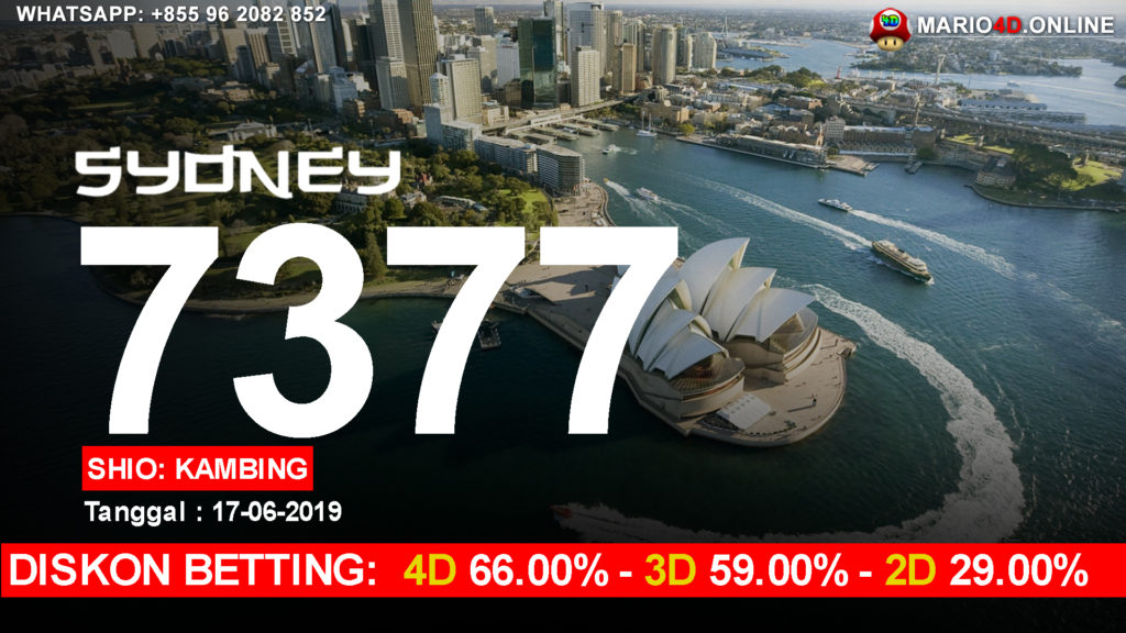 RESULT SYDNEY POOLS 17 JUNI 2019