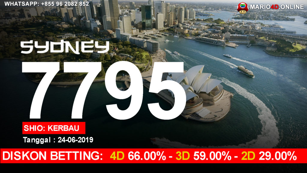 RESULT SYDNEY POOLS 24 JUNI 2019.