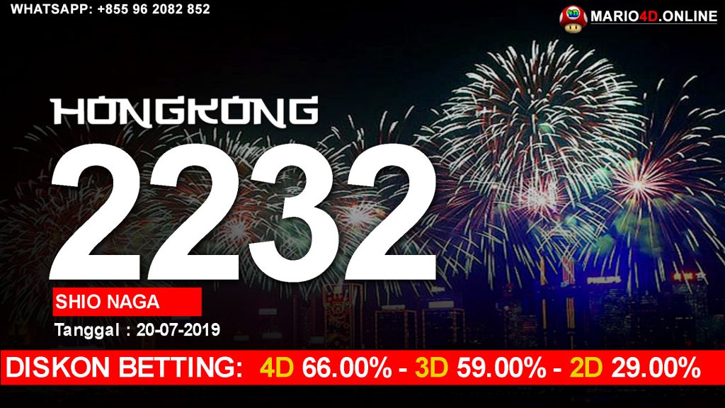 RESULT HONGKONG POOLS 20 JULI