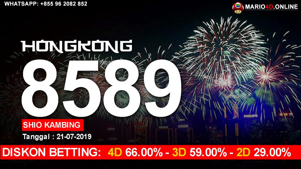 RESULT HONGKONG POOLS 21 JULI 2019