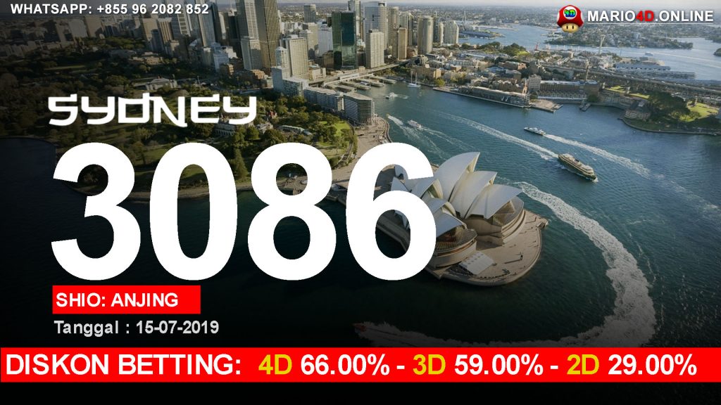 RESULT SYDNEY POOLS 15 JULI 2019