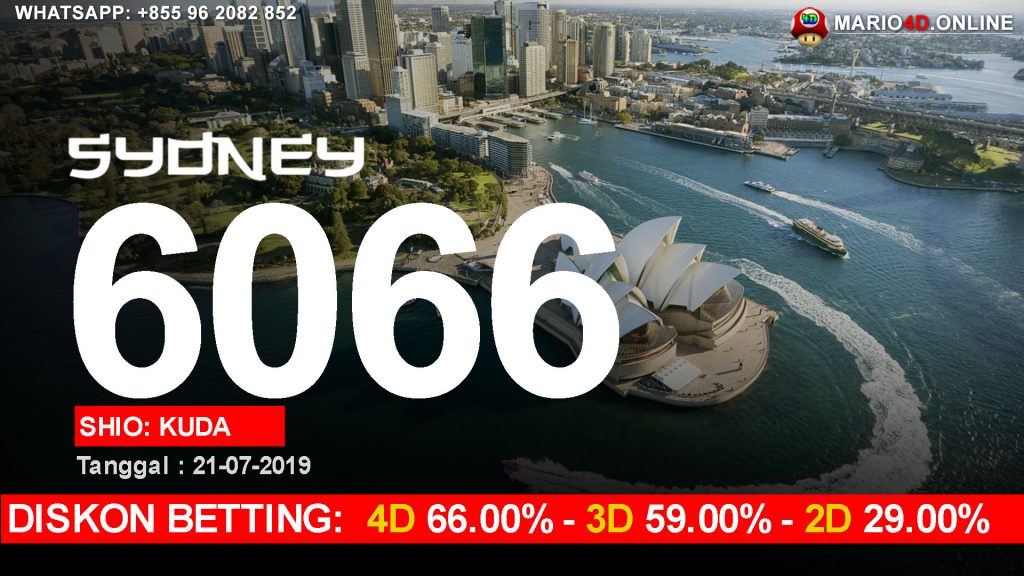 RESULT SYDNEY POOLS 21 JULI 2019