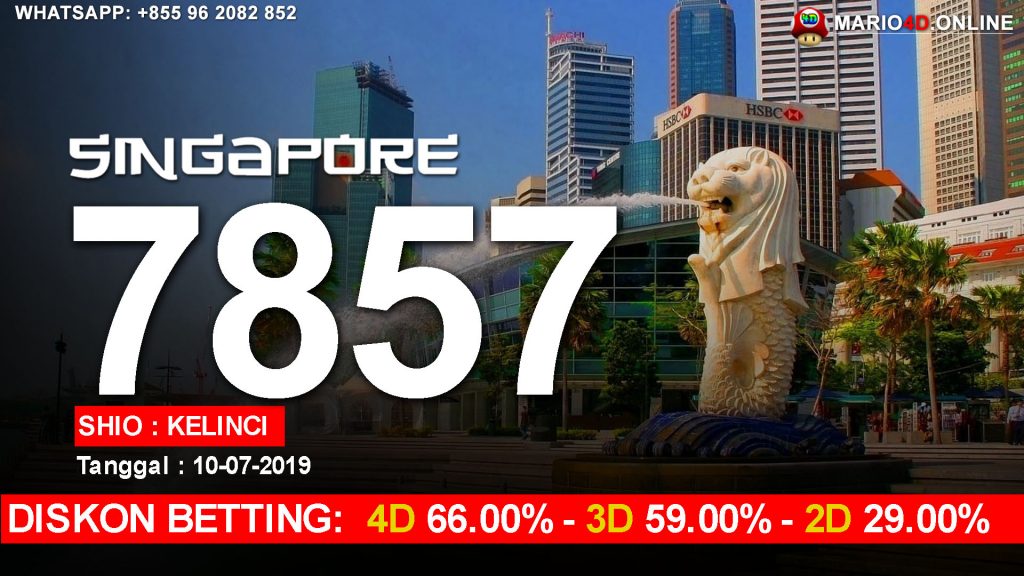 RESULT SINGAPURA 10 JULI 2019