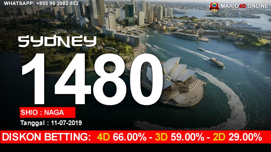 HASIL RESULT SYDNEY POOLS 11 JULI 2019