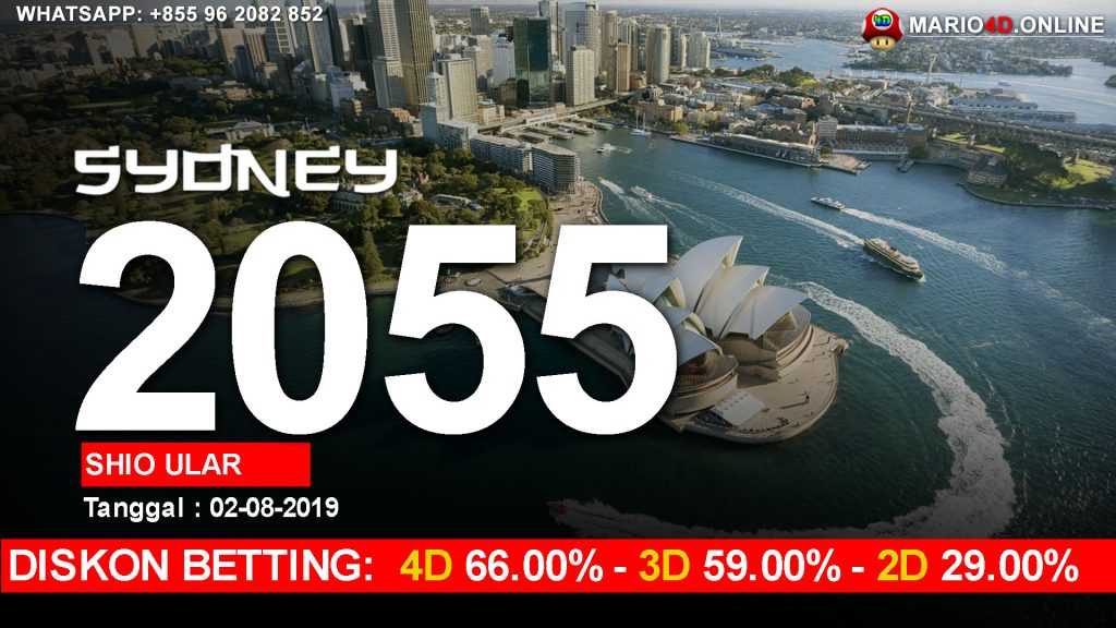 RESULT SYDNEY POOLS 02 AGUSTUS 2019