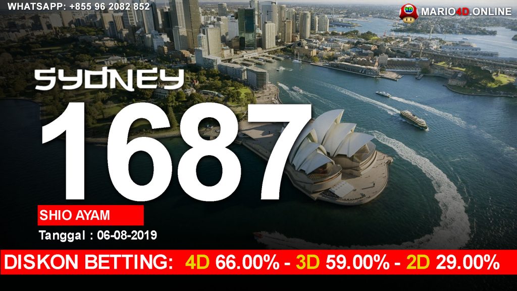 HASIL RESULT SYDNEY POOLS 06 AGUSTUS 2019