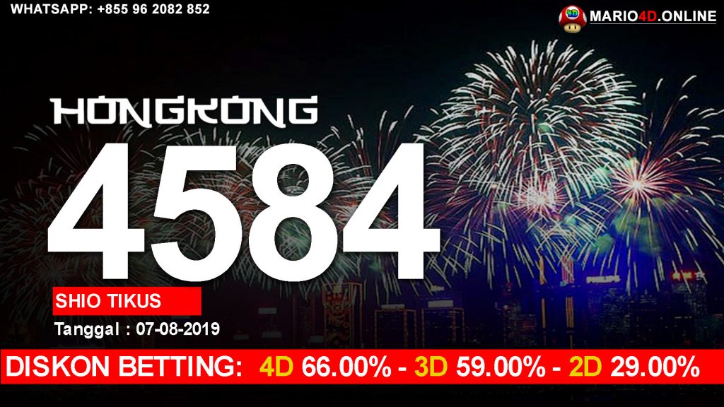 RESULT HONGKONG POOLS 07 AGUSTUS