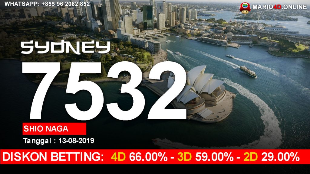 RESULT SYDNEY POOLS 13 AGUSTUS