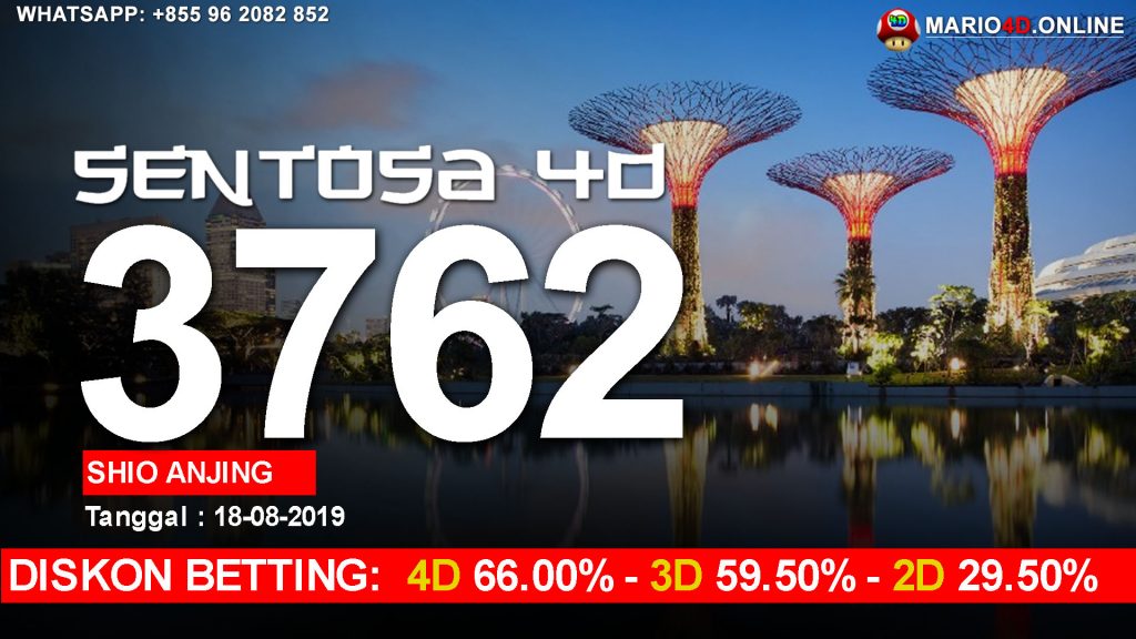 RESULT SENTOSA 4D 18 AGUSTUS