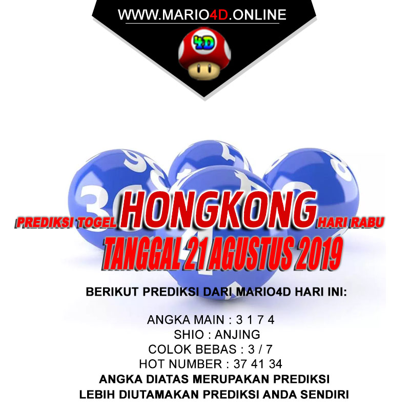 PREDIKSI HONGKONG POOLS 21 AGUSTUS